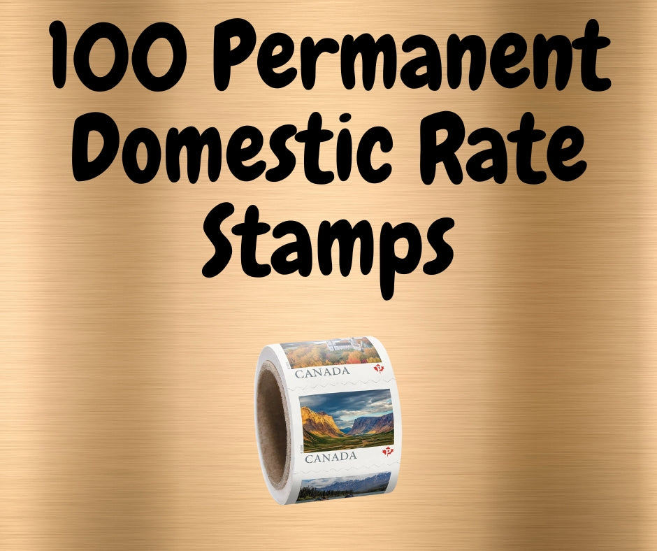 100 Permanent™ Domestic Rate Stamps