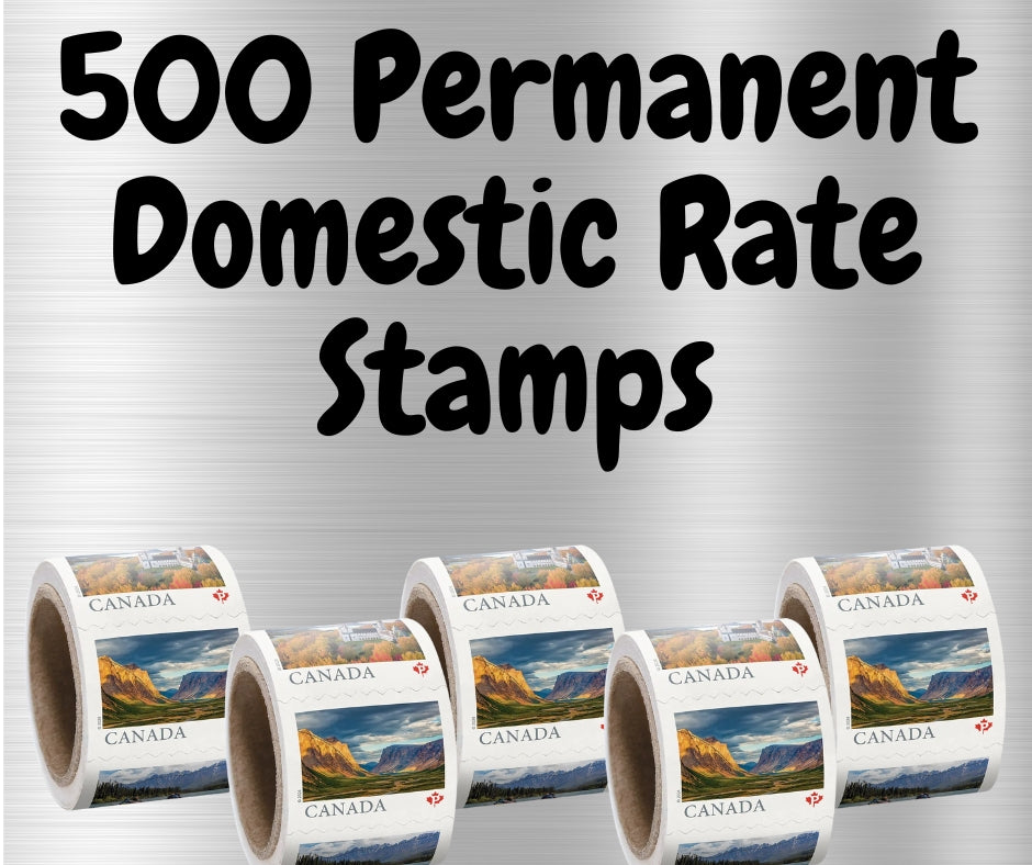 500 Permanent™ Domestic Rate Stamps