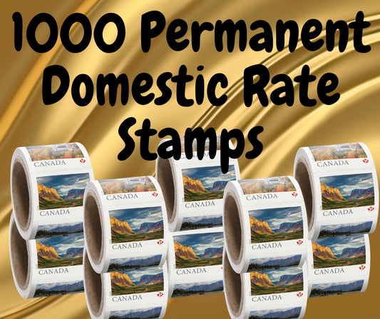 1000 Permanent™ Domestic Rate Stamps